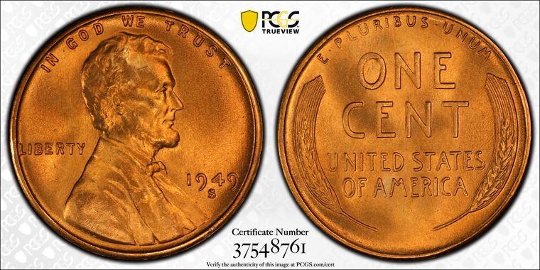 Cert 37548761 - Coin Image