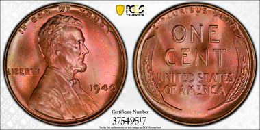 1940 1C MS67RD