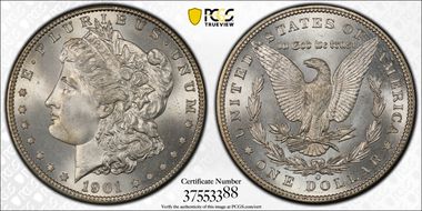 1901-O $1 MS66