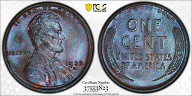 1928-D 1C MS65BN