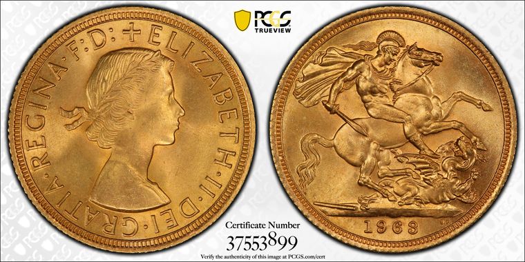 Cert 37553899 - Coin Image