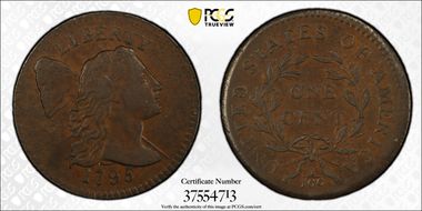 1795 1C Plain Edge XF40BN