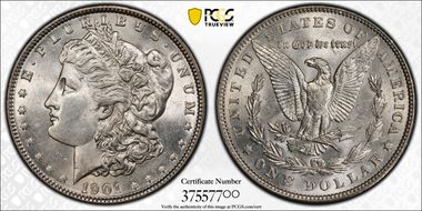 1901 $1 MS62