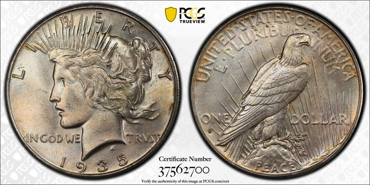 Cert 37562700 - Coin Image