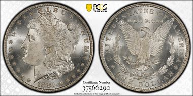 1881-O $1 MS66