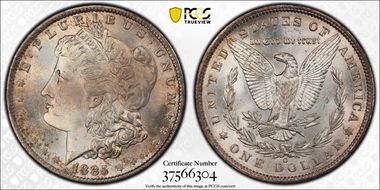 1885-O $1 MS66+