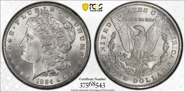 1884-CC $1 MS65