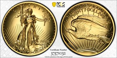 2009 $20 Ultra High Relief MS70PL