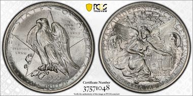 1935 50C Texas MS66+