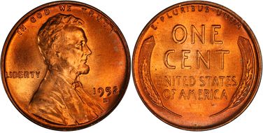 1952-D 1C MS67+ RD