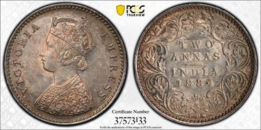 1884-B 2 An SW-6.381 Raised MS62