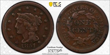 1851 1C N-36 VF30BN