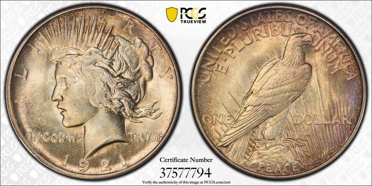 Cert 37577794 - Coin Image