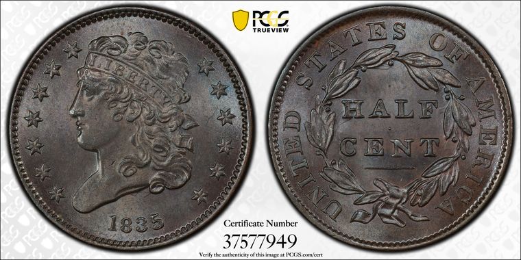 Cert 37577949 - Coin Image