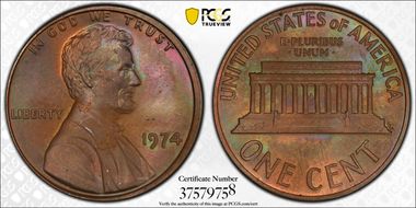 1974 1C MS64BN