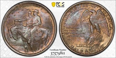 1925 50C Stone Mountain MS64