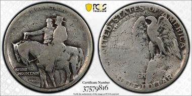 1925 50C Stone Mountain FR2