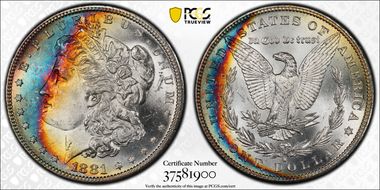 1881-S $1 MS64