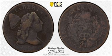1794 1C Head of 1794 N1BN