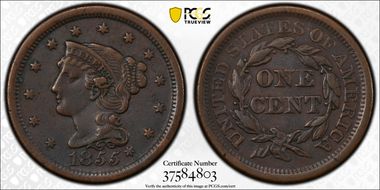 1855 1C Knob on Ear XF40BN