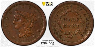 1851 1/2C Cohen 1 VF30BN