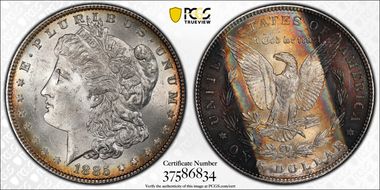 1885 $1 MS64