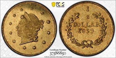 1859 G50C BG-1003 MS63