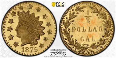 1875 G50C BG-1056 MS65DMPL