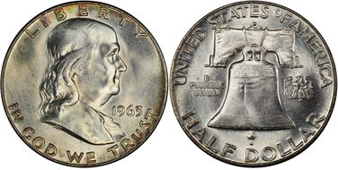 1963-D 50C MS64