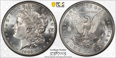 1902-O $1 MS65+
