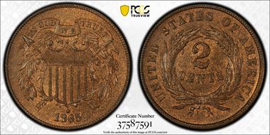 1865 2C RPD FS-1301 MS65RB