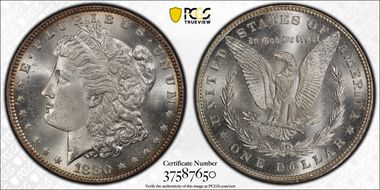 1880 $1 MS66