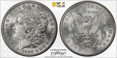 1902 $1 MS66+