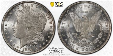 1881-O $1 N1