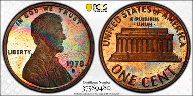 1978-S 1C PR64RB