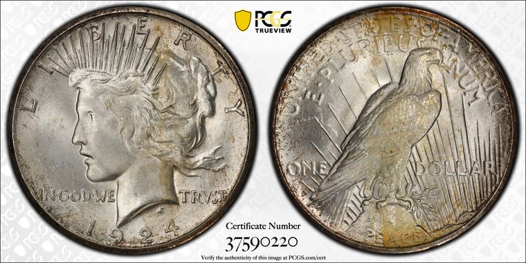 Cert 37590220 - Coin Image