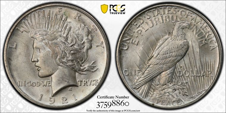 Cert 37598860 - Coin Image