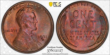 1931-D 1C MS65BN