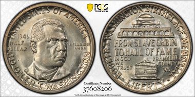 1946 50C Booker T. Washington MS62
