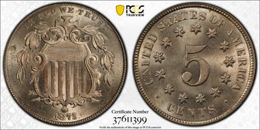 1875 5C MS65
