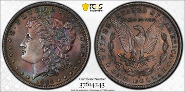 1884-O $1 N1