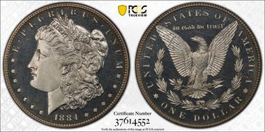 1884 $1 PR66CAM