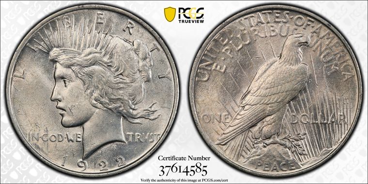 Cert 37614585 - Coin Image