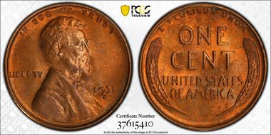 1931-S 1C MS65RB