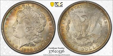 1880-O $1 MS62