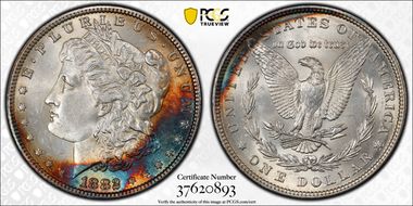 1882 $1 MS63