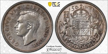 1947 50C Straight 7, Maple Leaf AU50