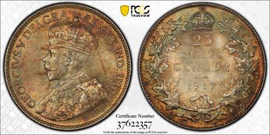 1917 25C MS64