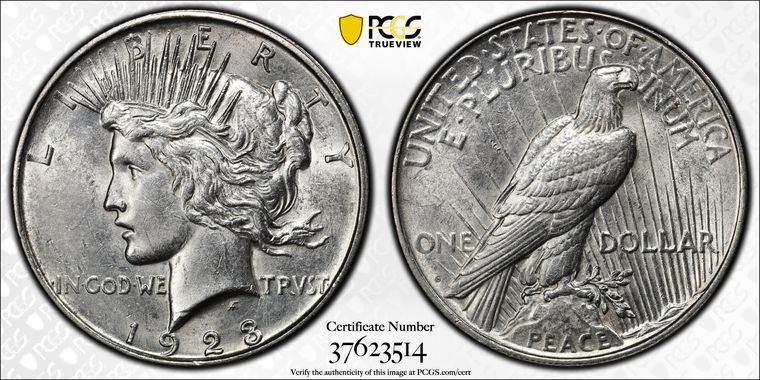 Cert 37623514 - Coin Image