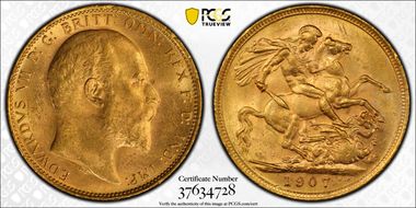 1907-M Sov S-3971 MS64